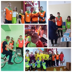 областная игра — соревнование «Безопасное колесо» прошла сегодня в ГОКУ СКШ №1 г. Ангарск